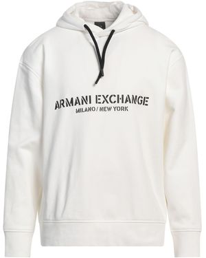 ARMANI EXCHANGE Sweatshirt - White