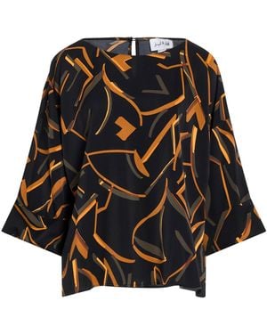 Joseph Ribkoff Top Recycled Polyester - Black