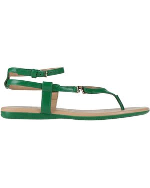 Hogan Thong Sandals - Green