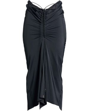 DEFAÏENCE Midi Skirt Recycled Polyamide, Elastane - Black