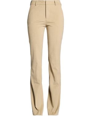 PT Torino Khaki Trousers Cotton, Elastane - Natural