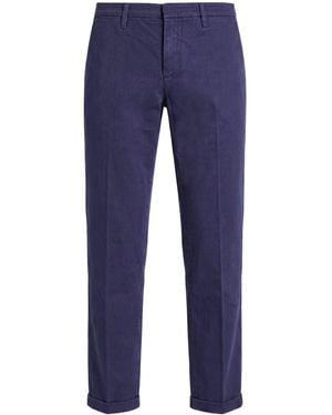 RE_HASH Trousers Cotton, Lyocell, Elastane - Blue