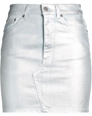 Dondup Denim Skirt Cotton, Elastane - White