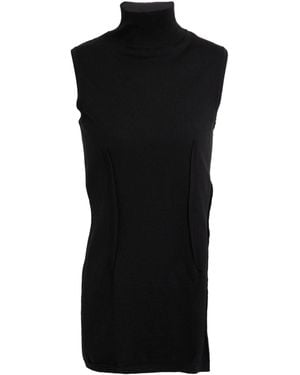 MM6 by Maison Martin Margiela Turtleneck Cotton, Wool - Black