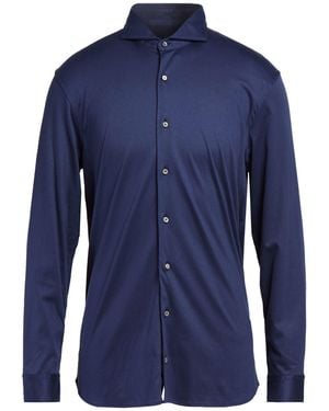 Van Laack Shirt Cotton - Blue