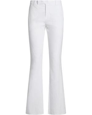 120% Lino Trouser - White
