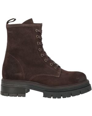 Les Tulipes Ankle Boots Leather - Brown