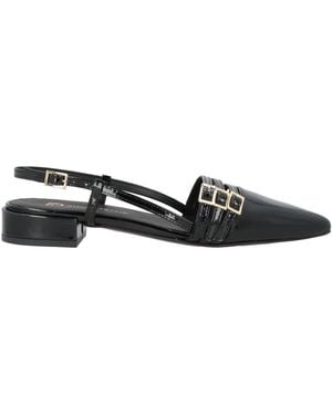 Divine Follie Ballet Flats Leather - Black