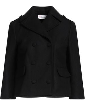 RED Valentino Coat Wool, Polyamide, Cashmere - Black