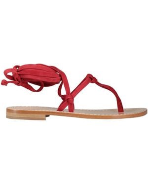 P.A.R.O.S.H. Thong Sandal - Red
