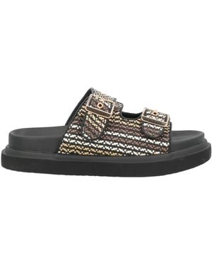 Exe' Sandals Textile Fibers - White