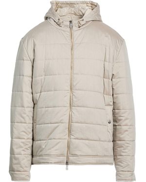 Eleventy Puffer Cotton, Silk - Grey