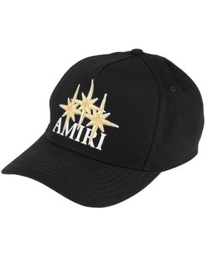 Amiri Hat Cotton - Black