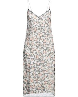 N°21 Midi Dress Silk - White