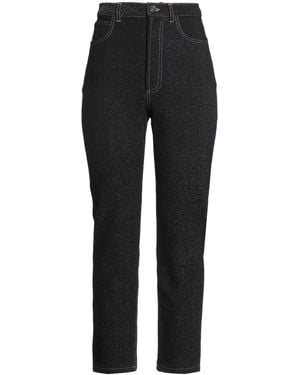 Alaïa Jeans Cotton, Polyamide, Polyurethane - Black