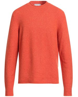 Vneck Sweater Wool, Polyamide, Elastane - Red