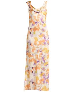 Patrizia Pepe Maxi Dresses - Metallic