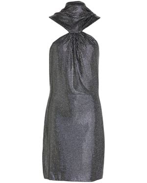 GIUSEPPE DI MORABITO Mini Dress Polyester, Elastane - Grey