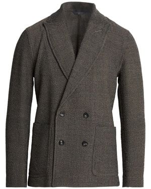 Circolo 1901 Blazer Virgin Wool, Linen, Cotton, Polyamide, Elastane - Gray