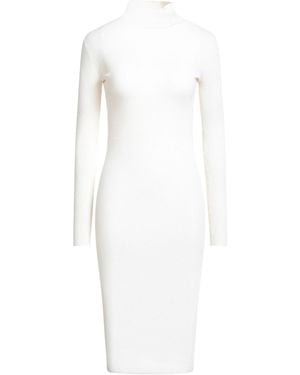 Elisabetta Franchi Midi Dress - White
