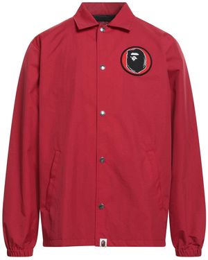 A Bathing Ape Veste Et Blouson - Rouge