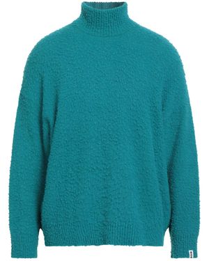 Bonsai Turtleneck Alpaca Wool, Polyamide, Cotton, Modal, Elastane - Blue