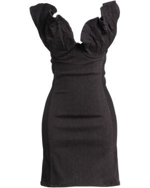 Y. Project Mini-Kleid - Schwarz