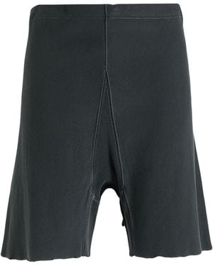 Maison Margiela Charcoal Shorts & Bermuda Shorts Cotton - Grey