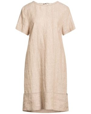 Peserico Mini Dresses - Natural
