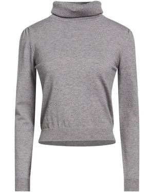 Soallure Rollkragenpullover - Grau
