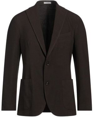 Boglioli Dark Blazer Virgin Wool - Black
