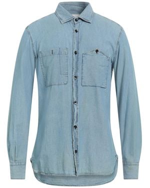 Glanshirt Denim Shirt Cotton - Blue