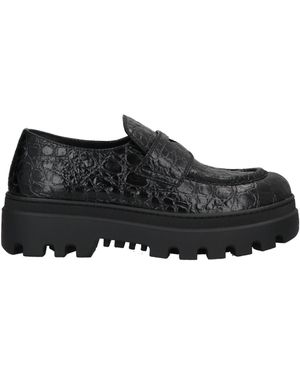 Car Shoe Loafer - Black