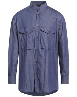 Emporio Armani Shirt Cotton - Blue