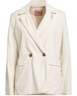 MÊME ROAD Ivory Blazer Cotton - White