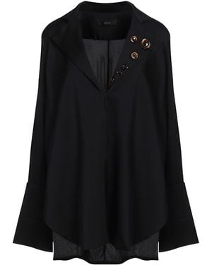 Ellery Shirt Silk, Lycra - Black