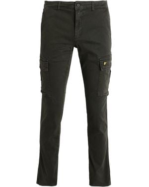 Lyle & Scott Pants Cotton, Elastane - Gray