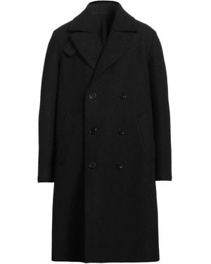Harris Wharf London Coat Virgin Wool - Black