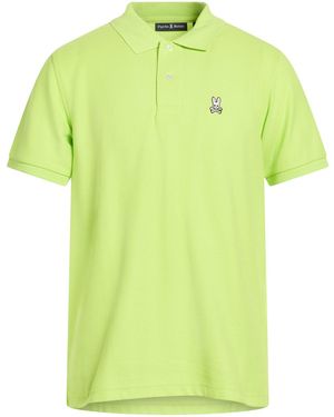 Psycho Bunny Lime Polo Shirt Pima Cotton - Green