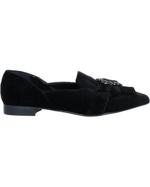 Marella Loafers Textile Fibers - Black