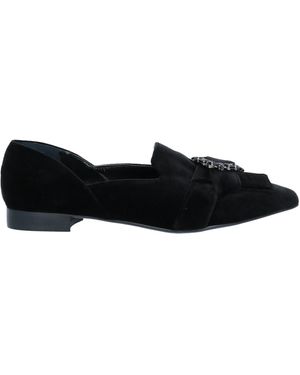 Marella Loafers Textile Fibers - Black