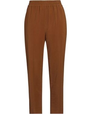 Harris Wharf London Pants Polyester, Elastane - Brown