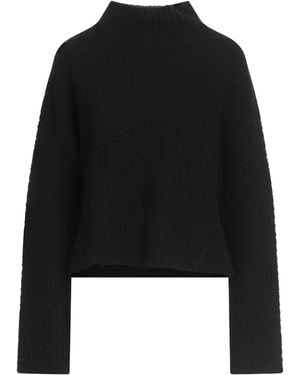 Loulou de Saison Rollkragenpullover - Schwarz