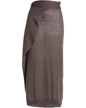 Isabel Benenato Maxi Skirt - Black