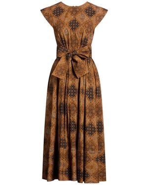 The Great Midi-Kleid - Braun