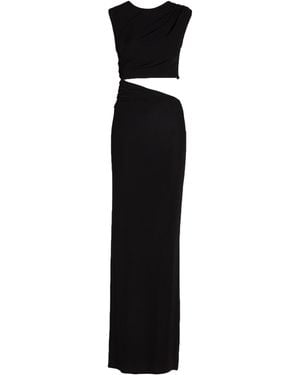 Atlein Vestido Largo - Negro