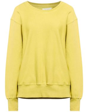 Les Tien Sweatshirt Cotton - Yellow