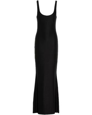 GAUGE81 Maxi Dress Viscose, Elastane - Black