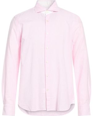 Ghirardelli Washed Shirt Cotton, Linen - Pink