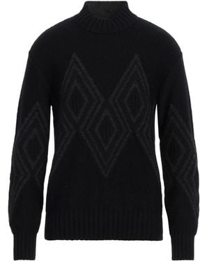 Emporio Armani Rollkragenpullover - Schwarz